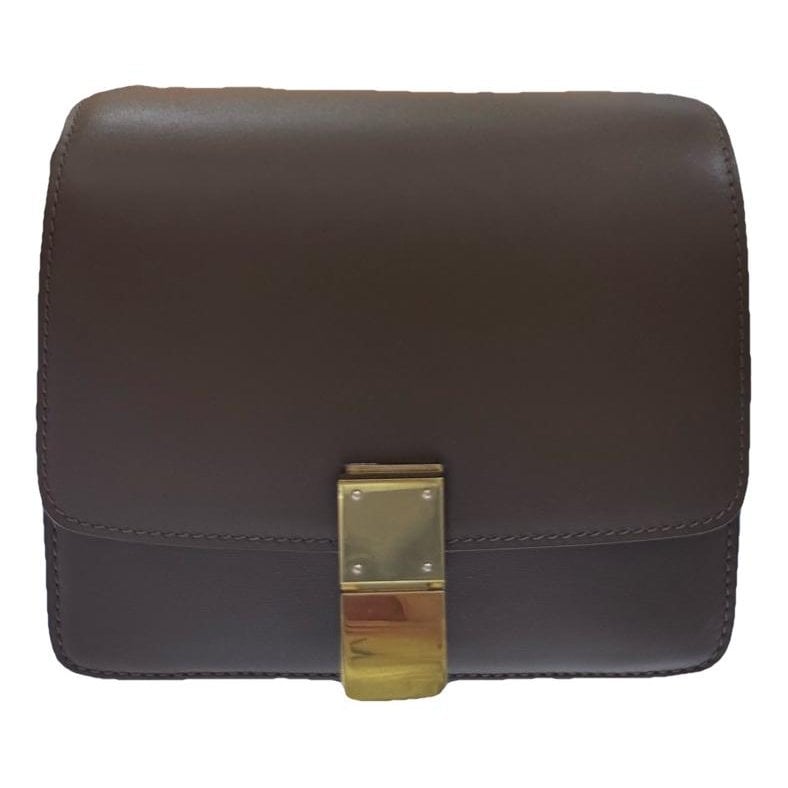 Classic leather handbag