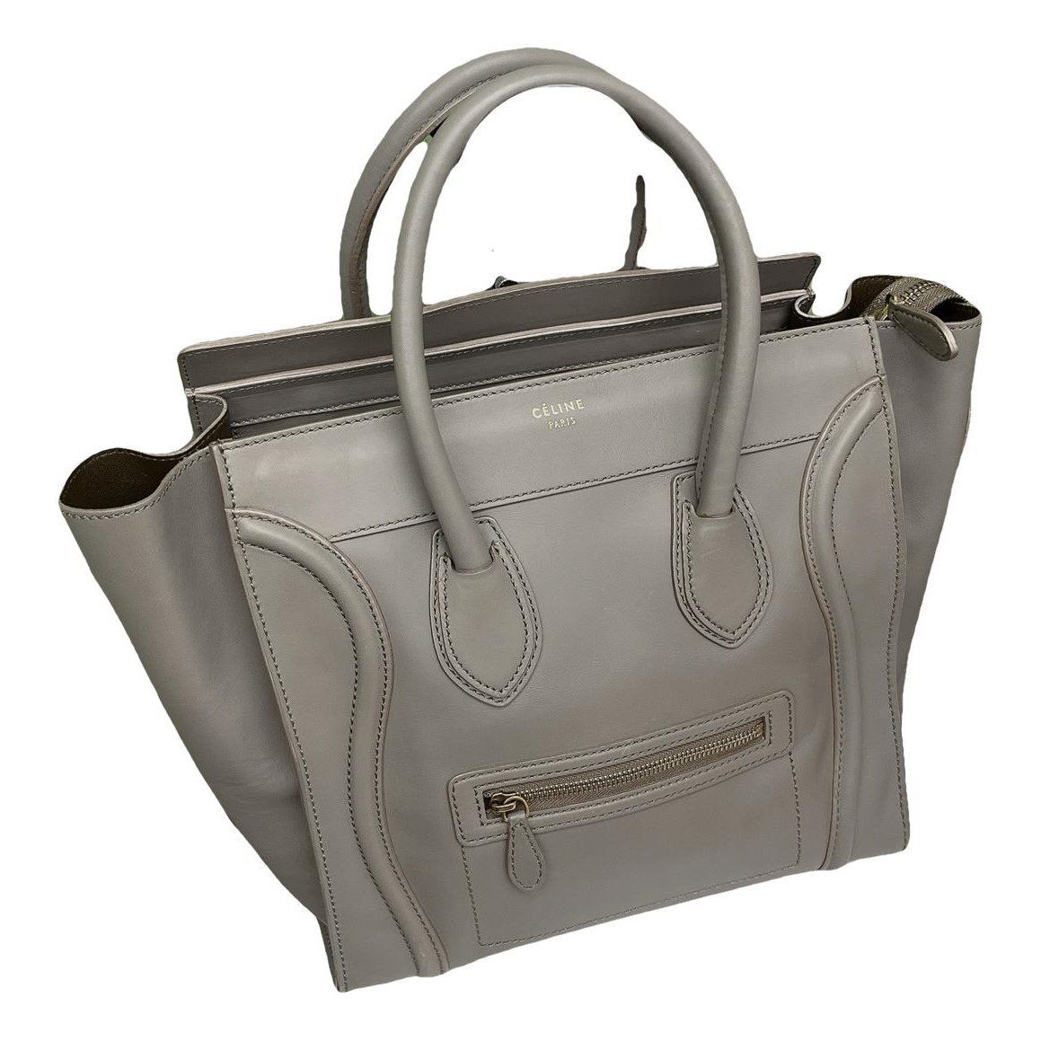 Luggage leather handbag