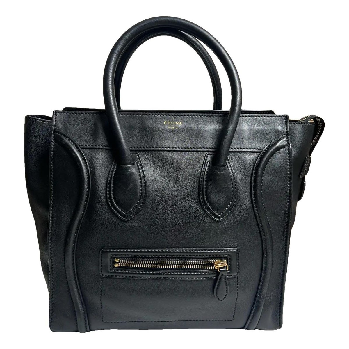 Luggage leather handbag