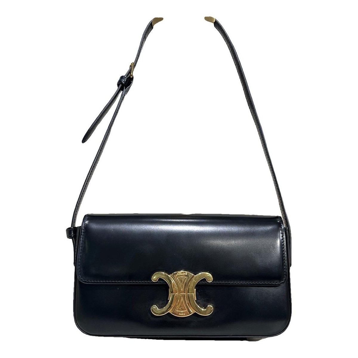 Triomphe leather handbag