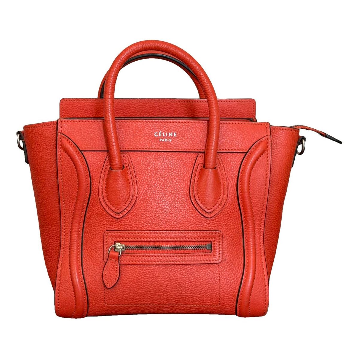 Nano Luggage leather handbag