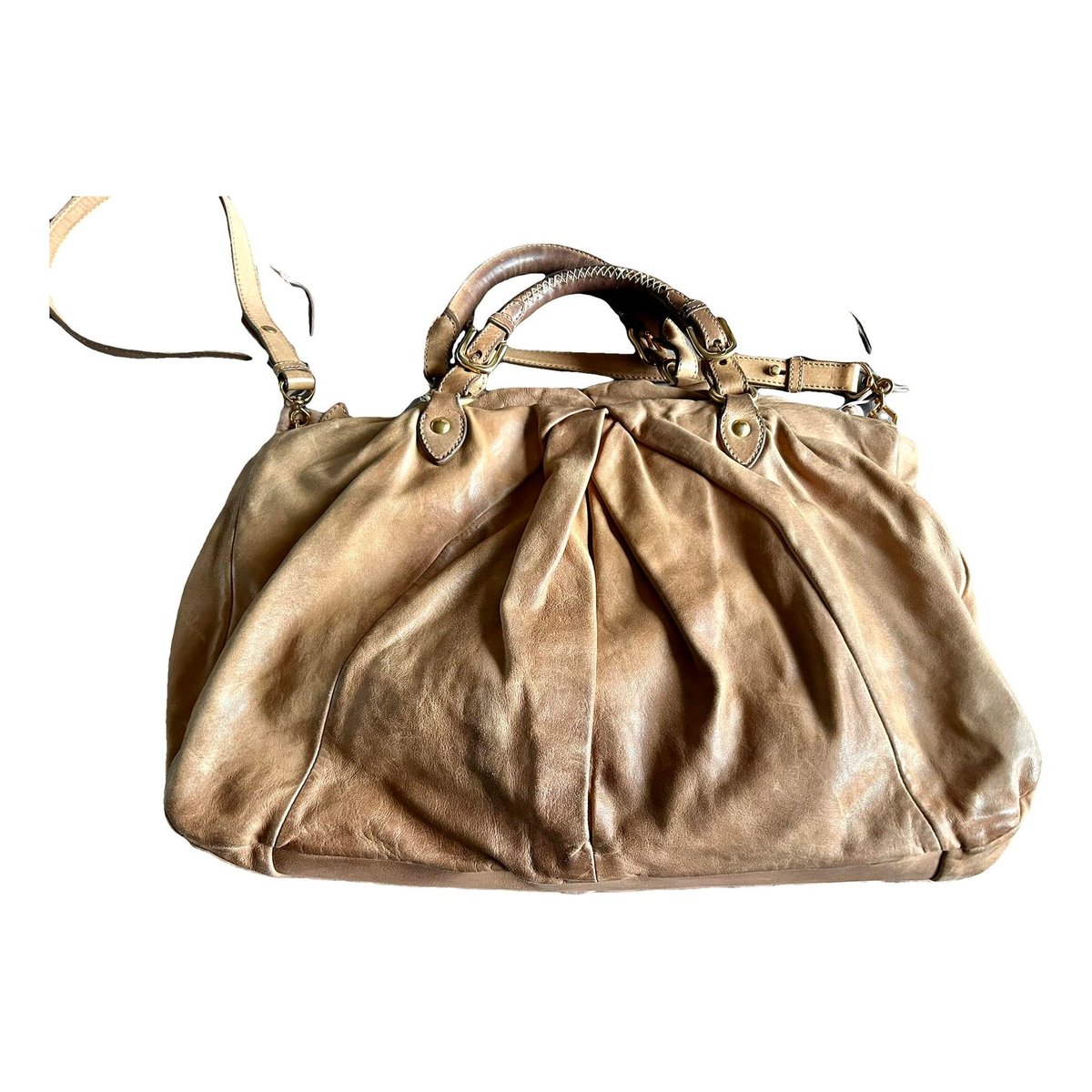 Vitello leather crossbody bag