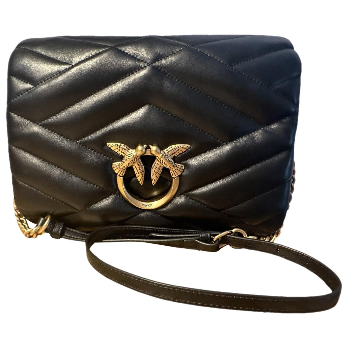 Leather handbag
