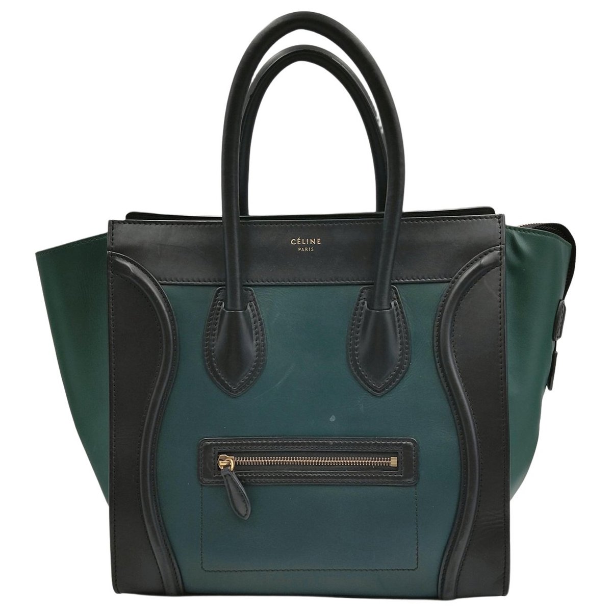 Luggage leather handbag