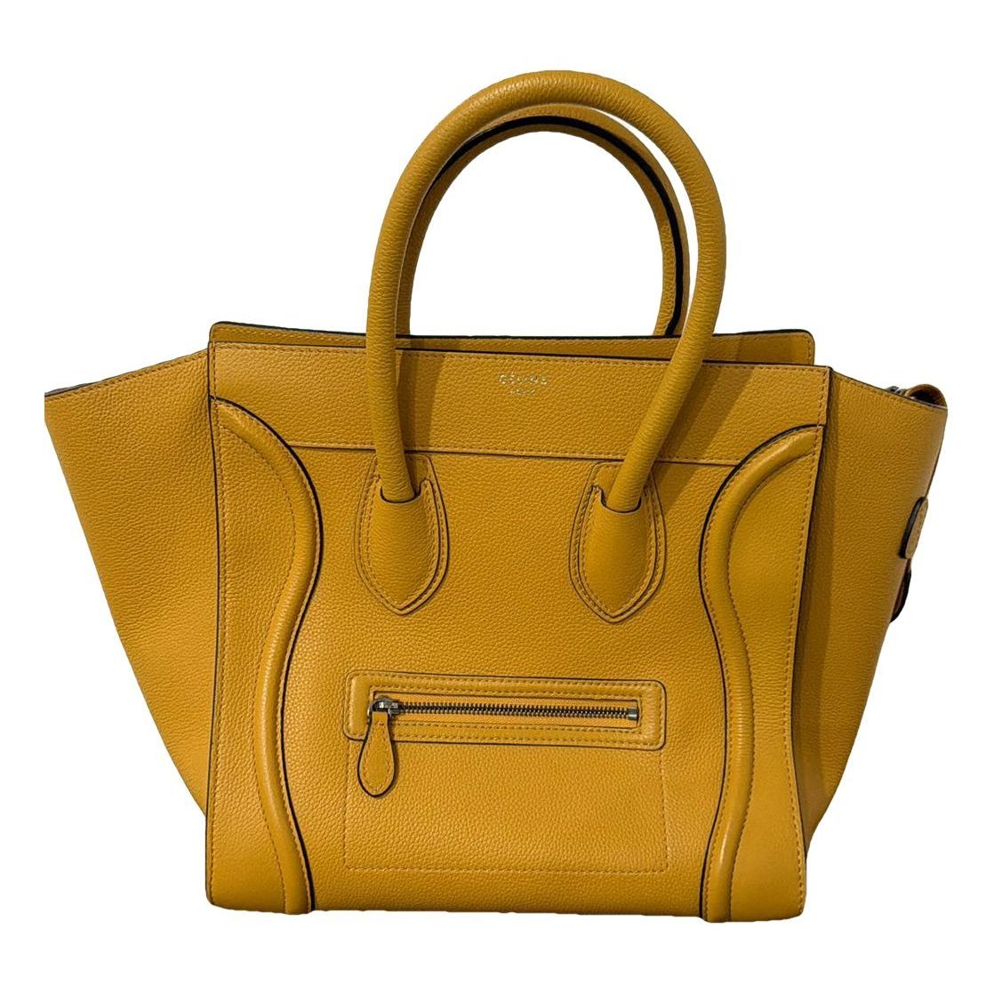 Luggage leather handbag
