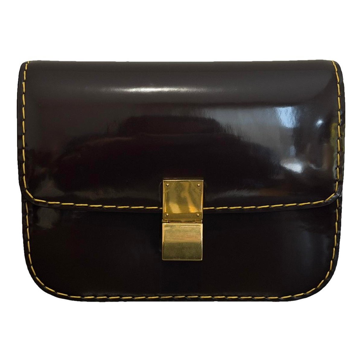 Classic leather crossbody bag