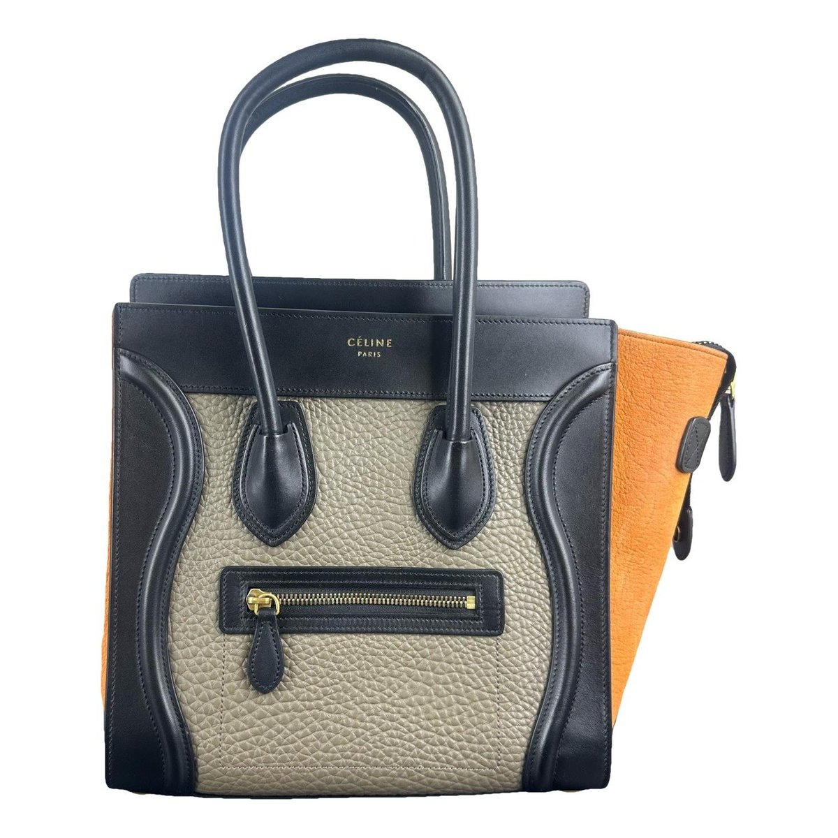Luggage leather handbag
