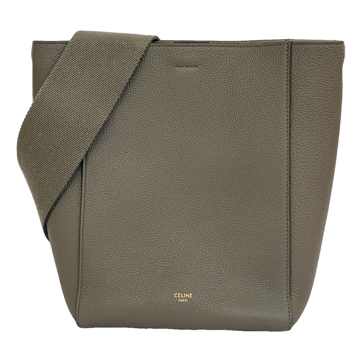 Seau Sangle leather tote