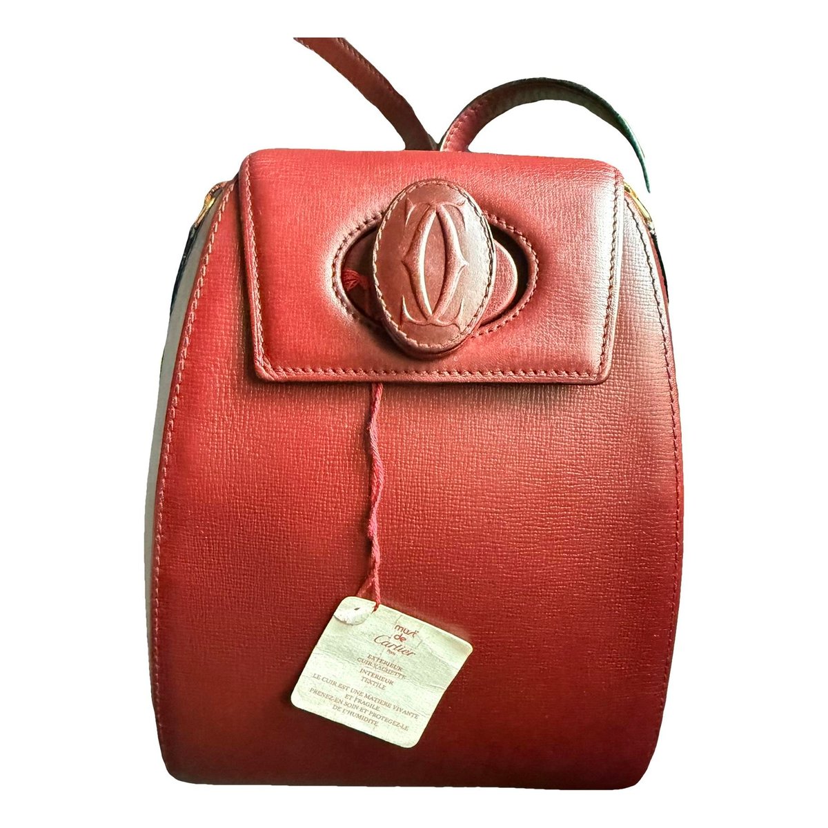 Panthère leather backpack