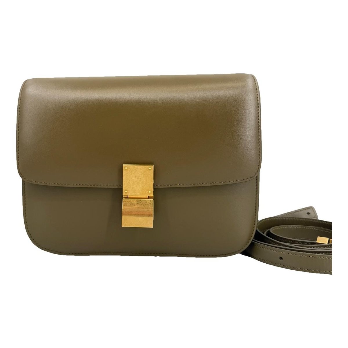 Classic leather handbag