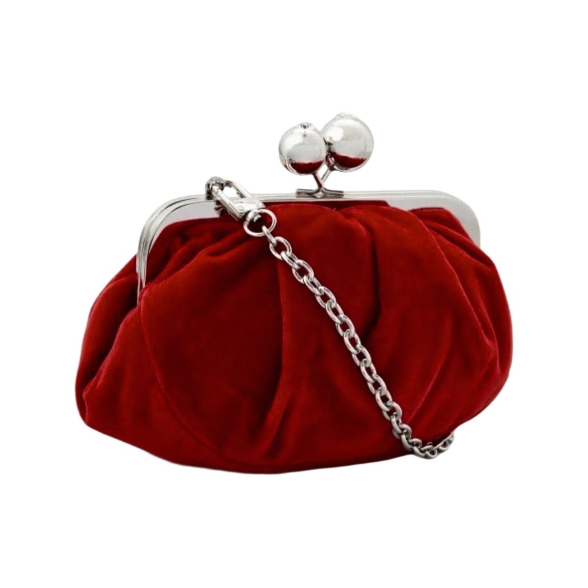 Pasticcino velvet crossbody bag