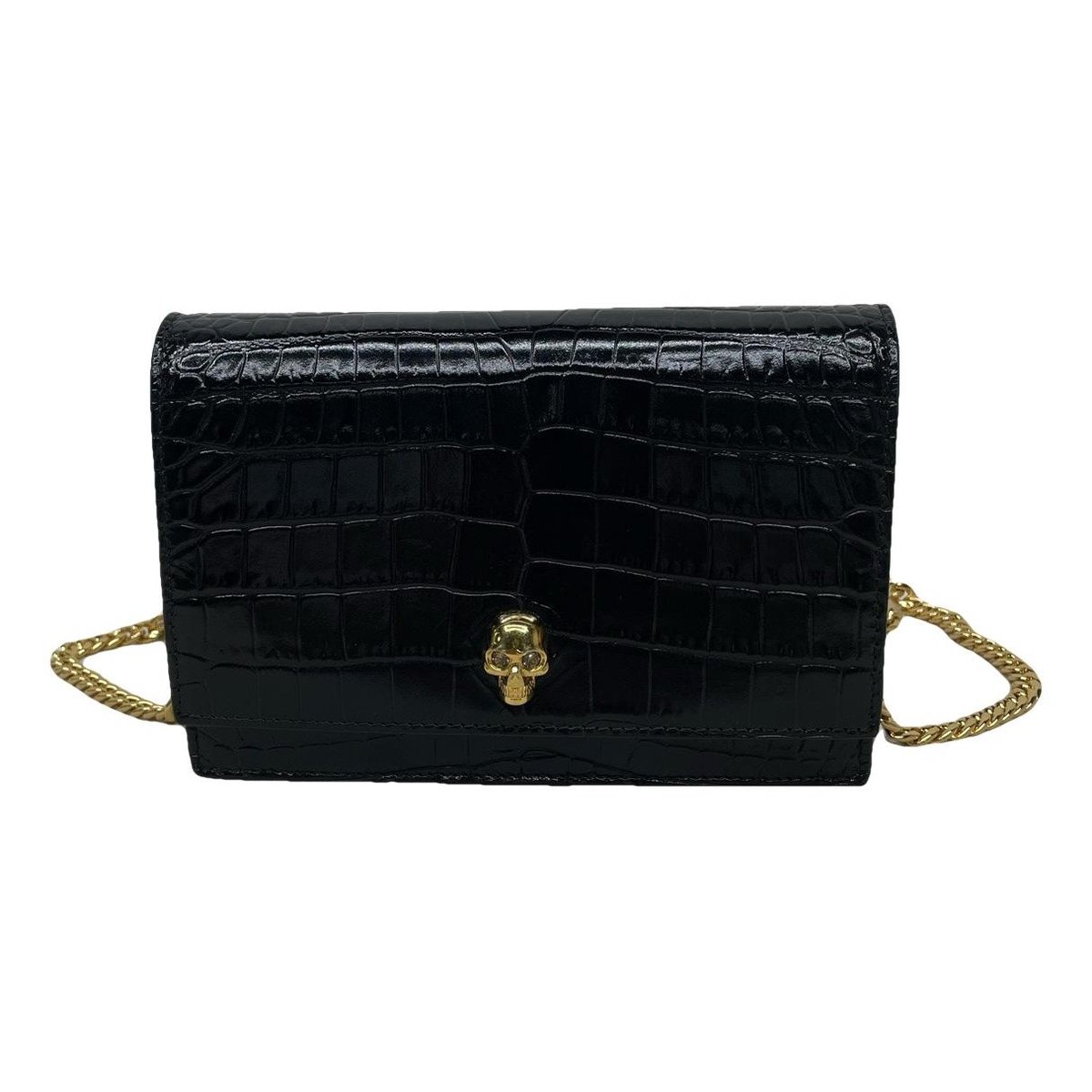 Leather crossbody bag