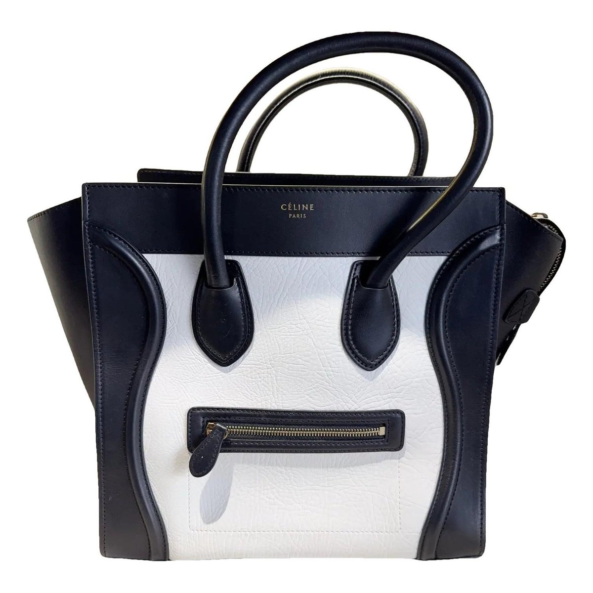 Luggage leather handbag