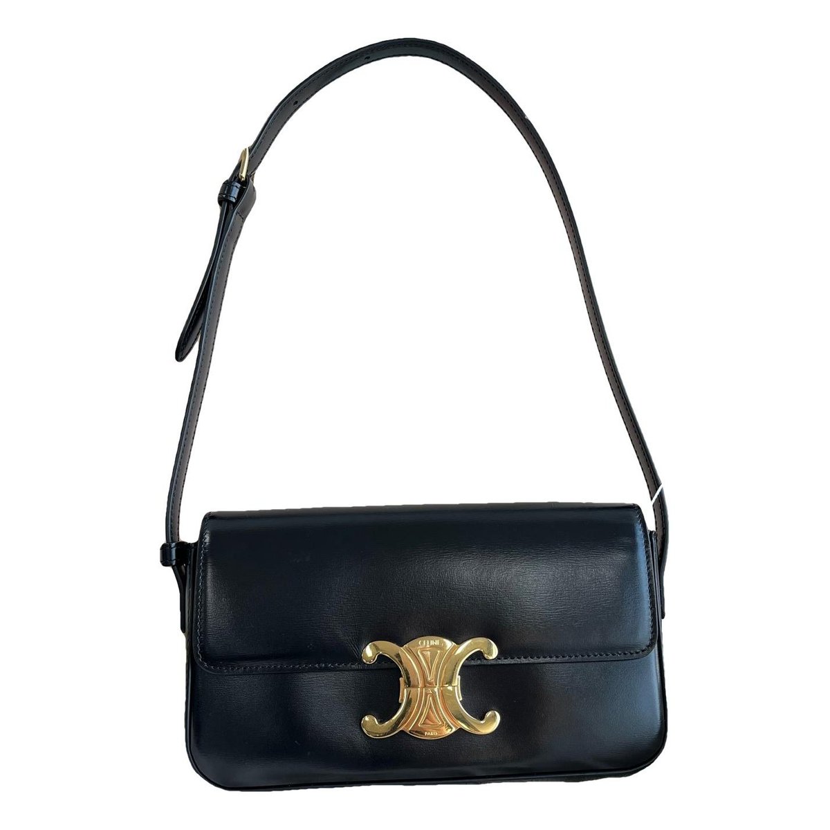 Triomphe leather handbag