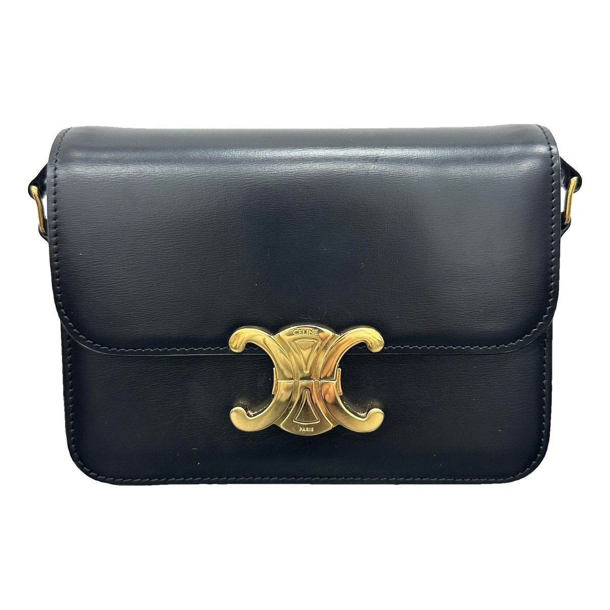 Triomphe leather handbag