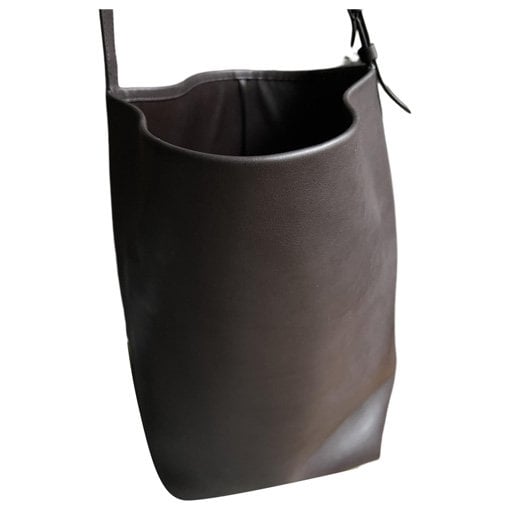 Park N/S leather handbag
