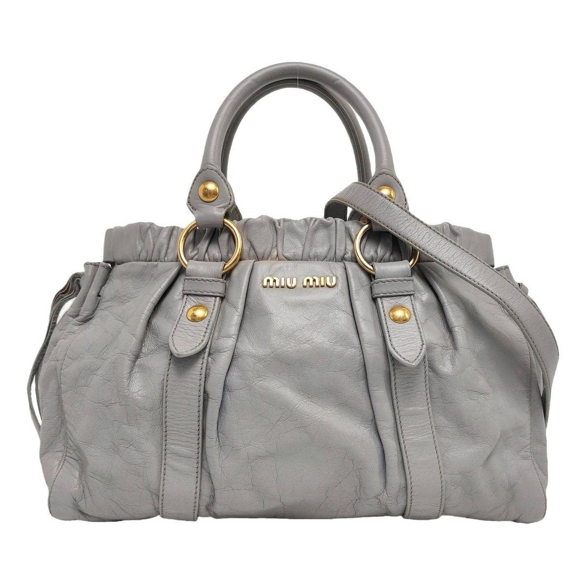 Vitello leather crossbody bag