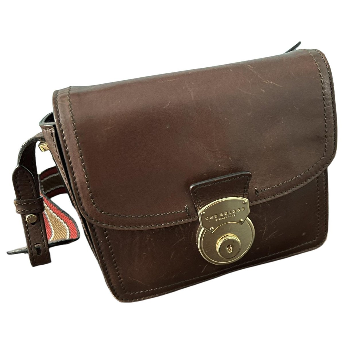 Leather crossbody bag