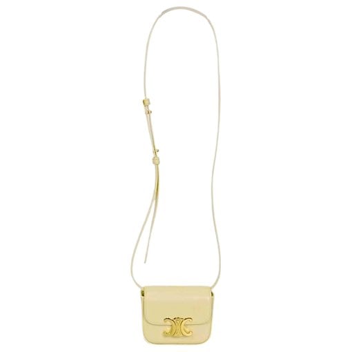 Triomphe leather handbag