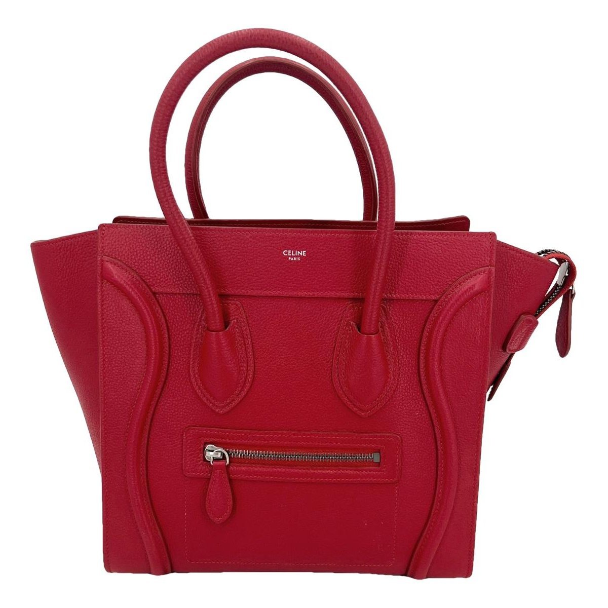 Luggage leather handbag