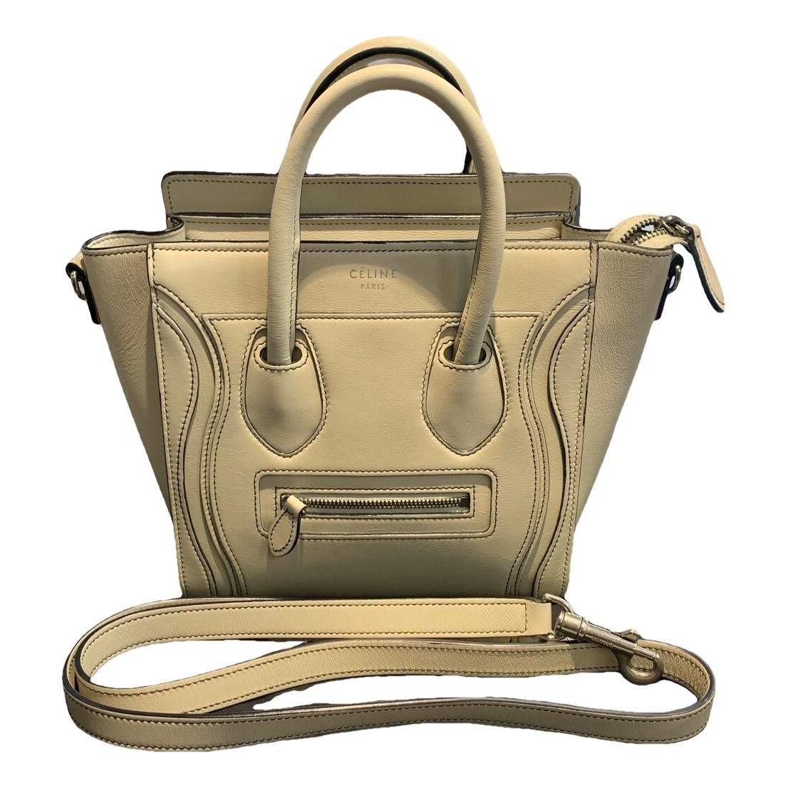 Nano Luggage leather handbag