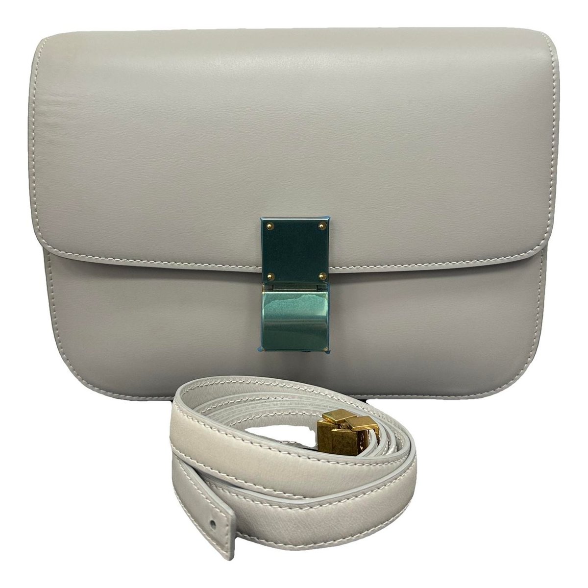 Classic leather handbag
