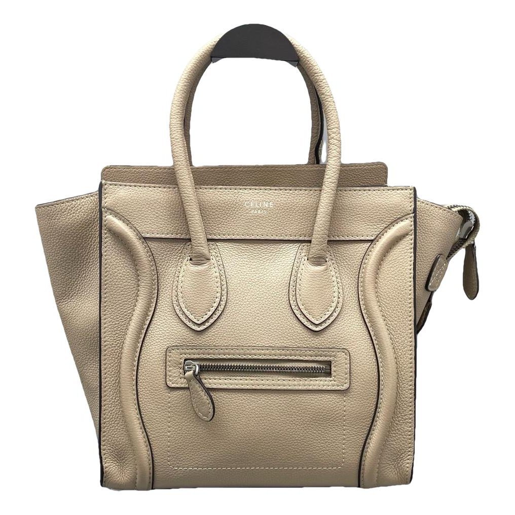Luggage leather handbag