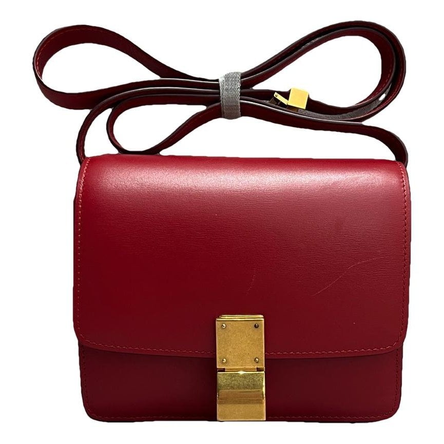 Classic leather crossbody bag