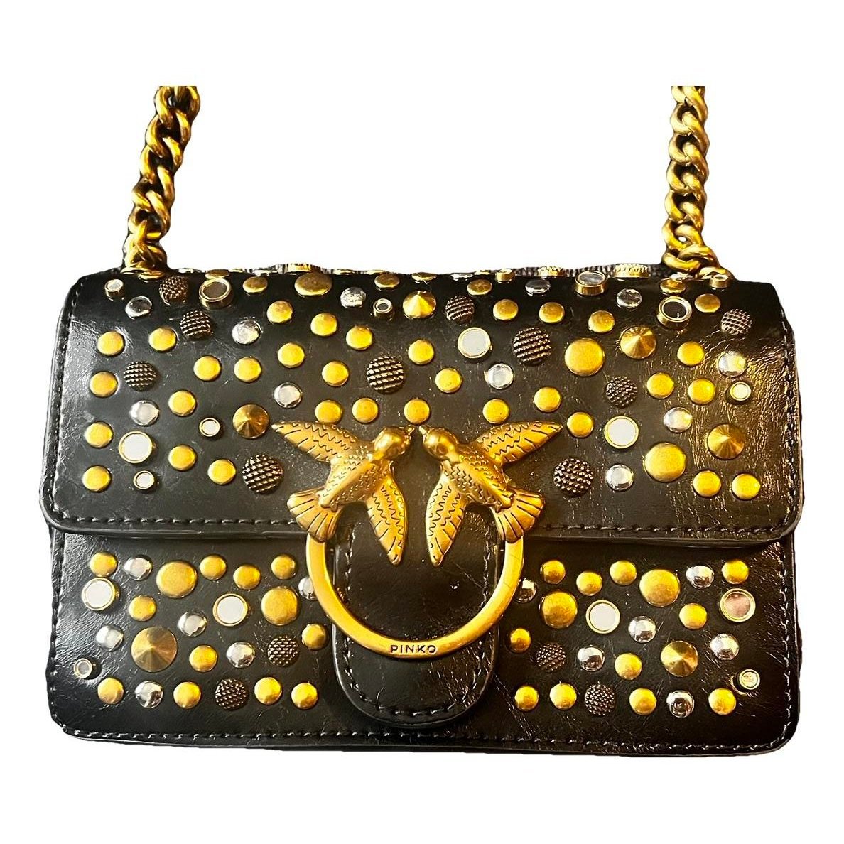 Leather mini bag