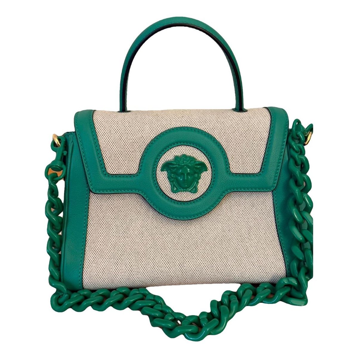La Medusa cloth handbag