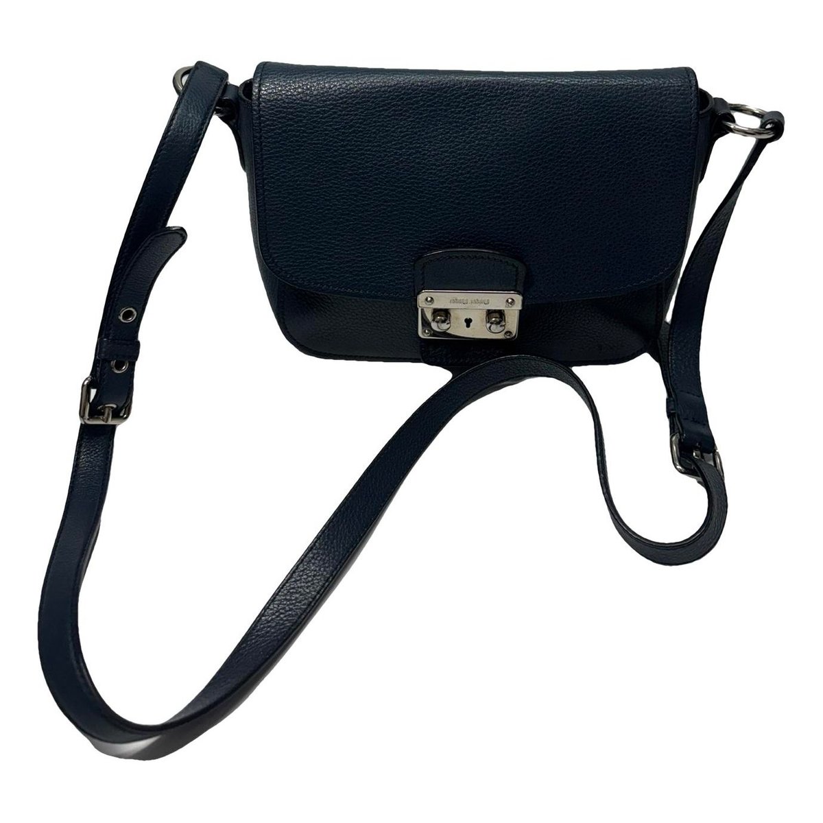 Vitello leather crossbody bag