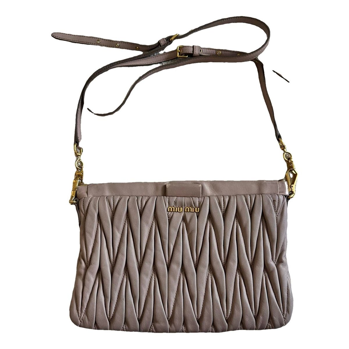 Vitello leather crossbody bag