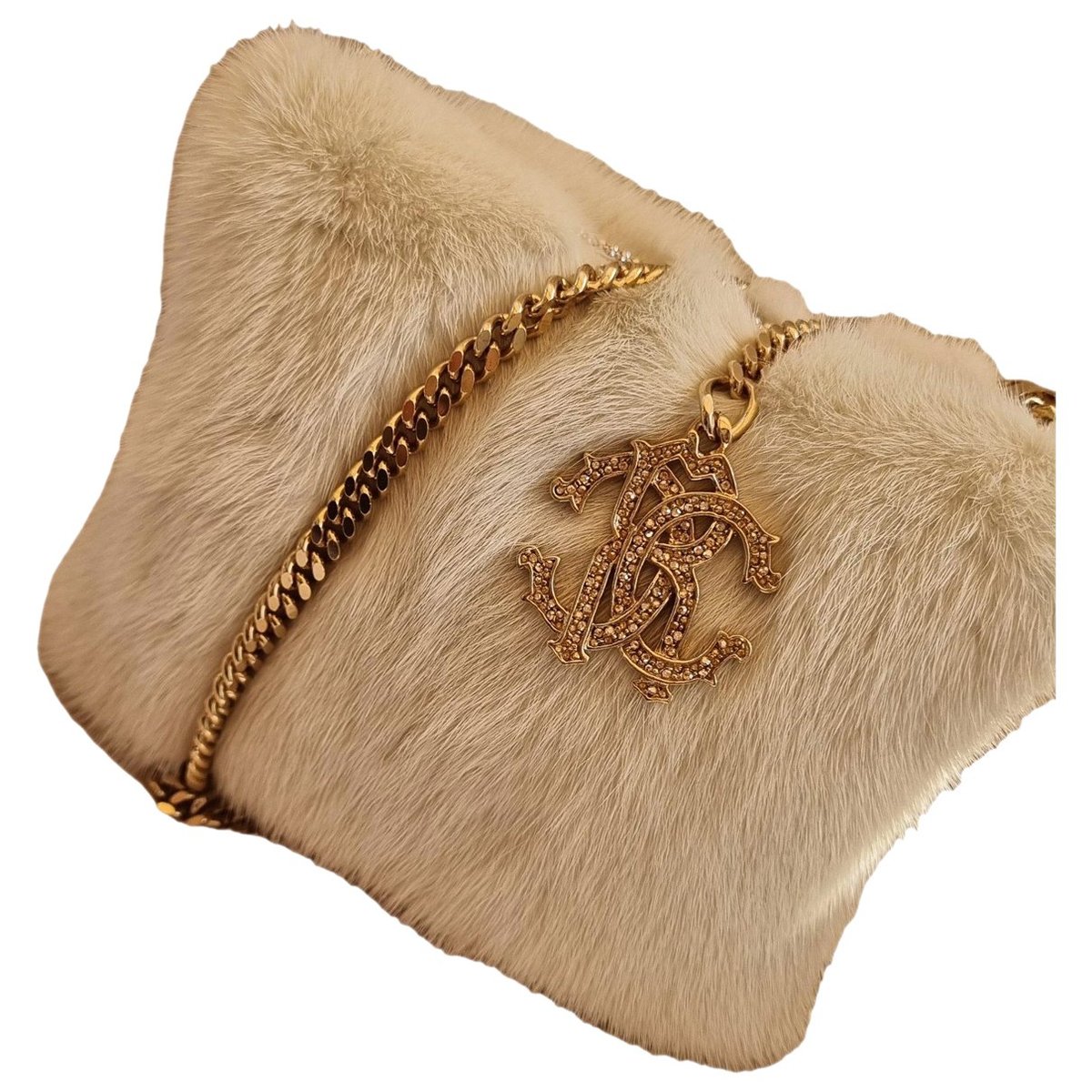 Mink clutch bag