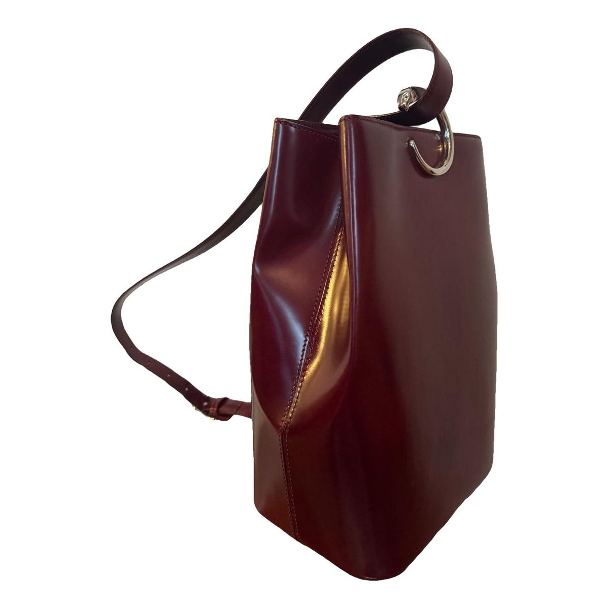 Panthère leather handbag