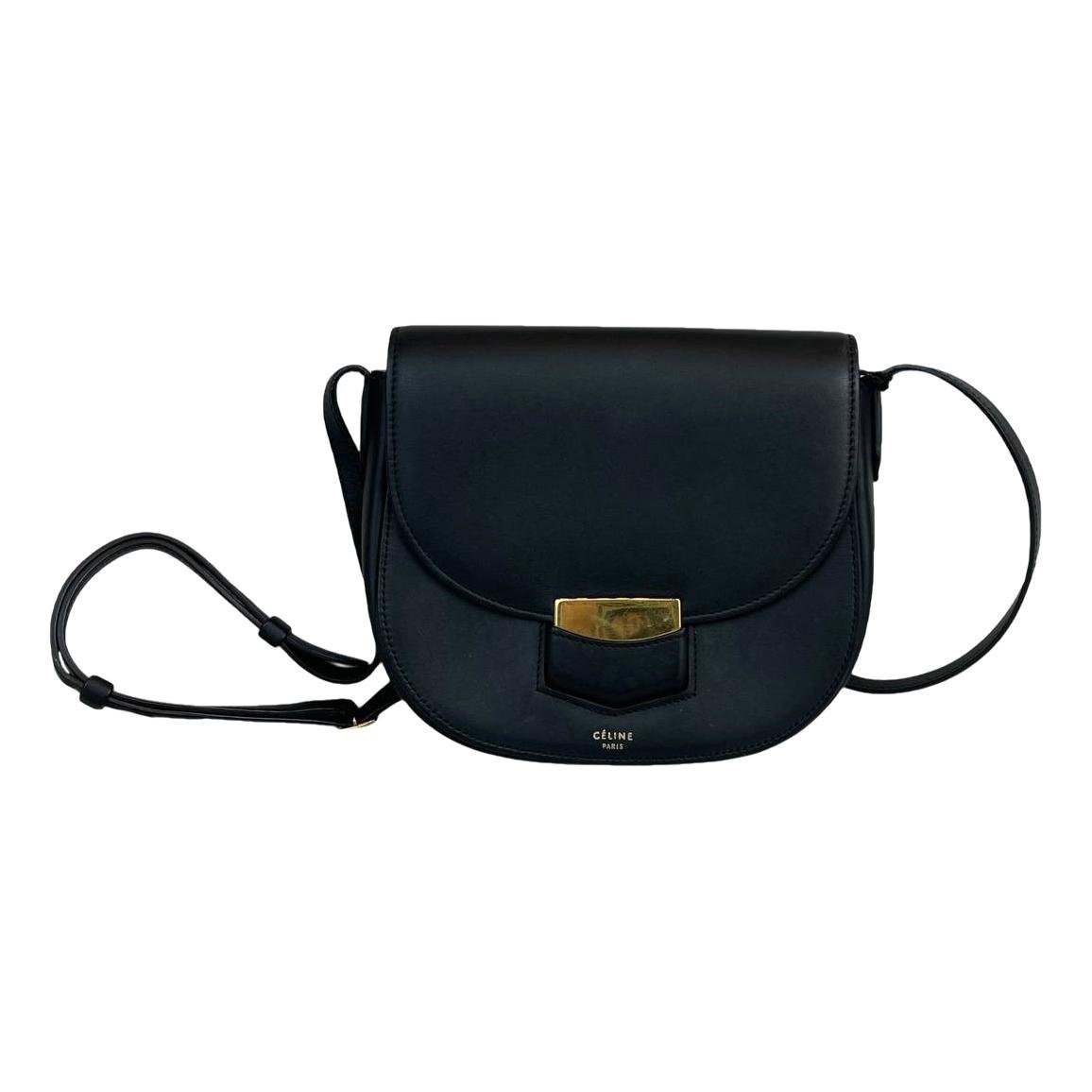 Trotteur leather crossbody bag