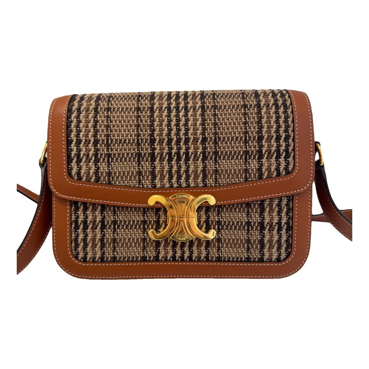 Triomphe cloth handbag