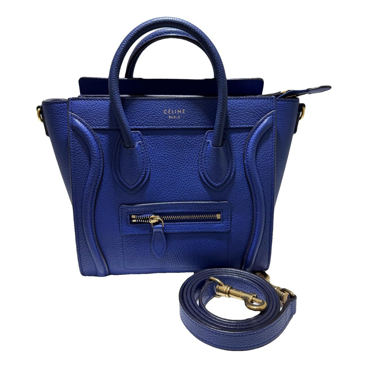 Nano Luggage leather handbag