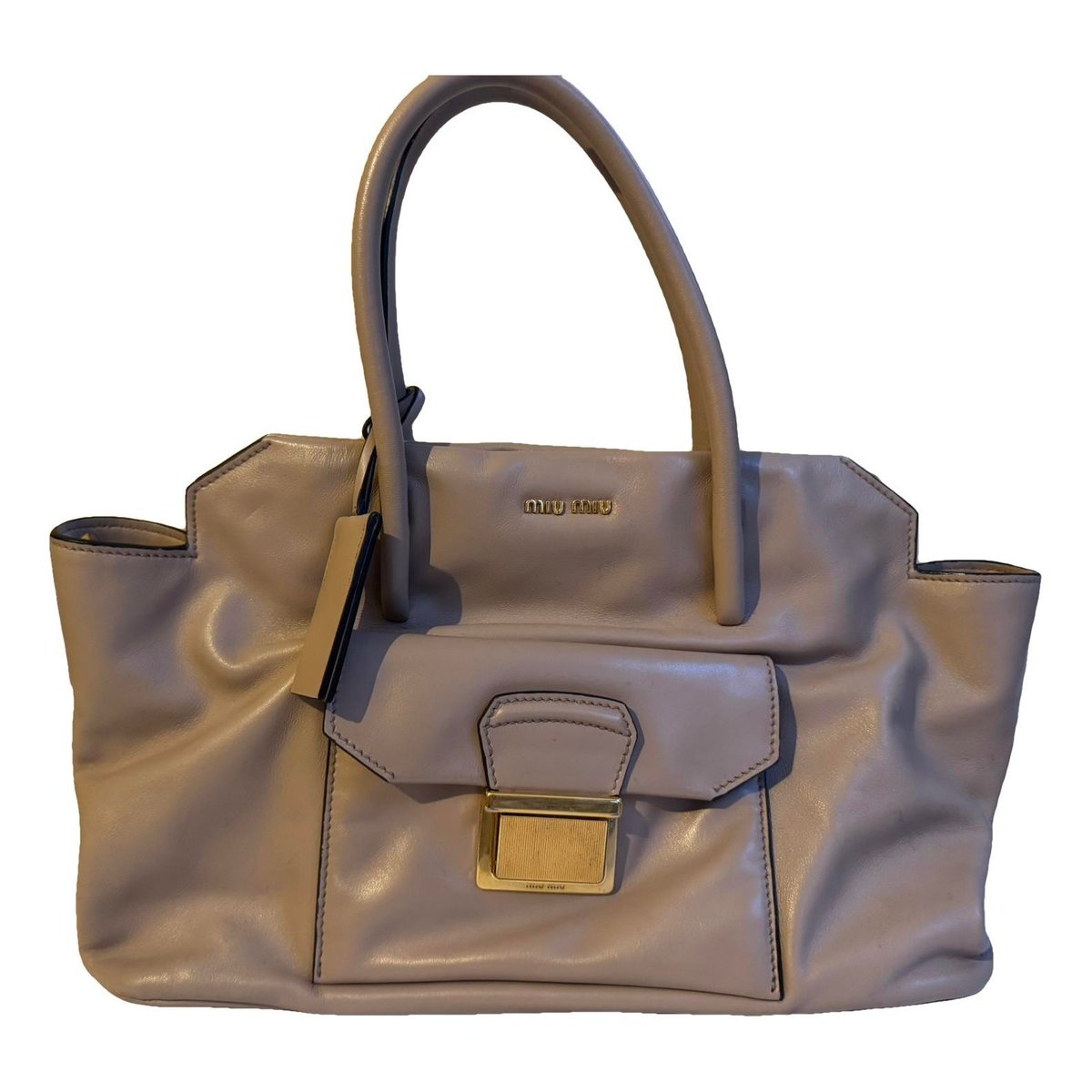 Vitello leather handbag