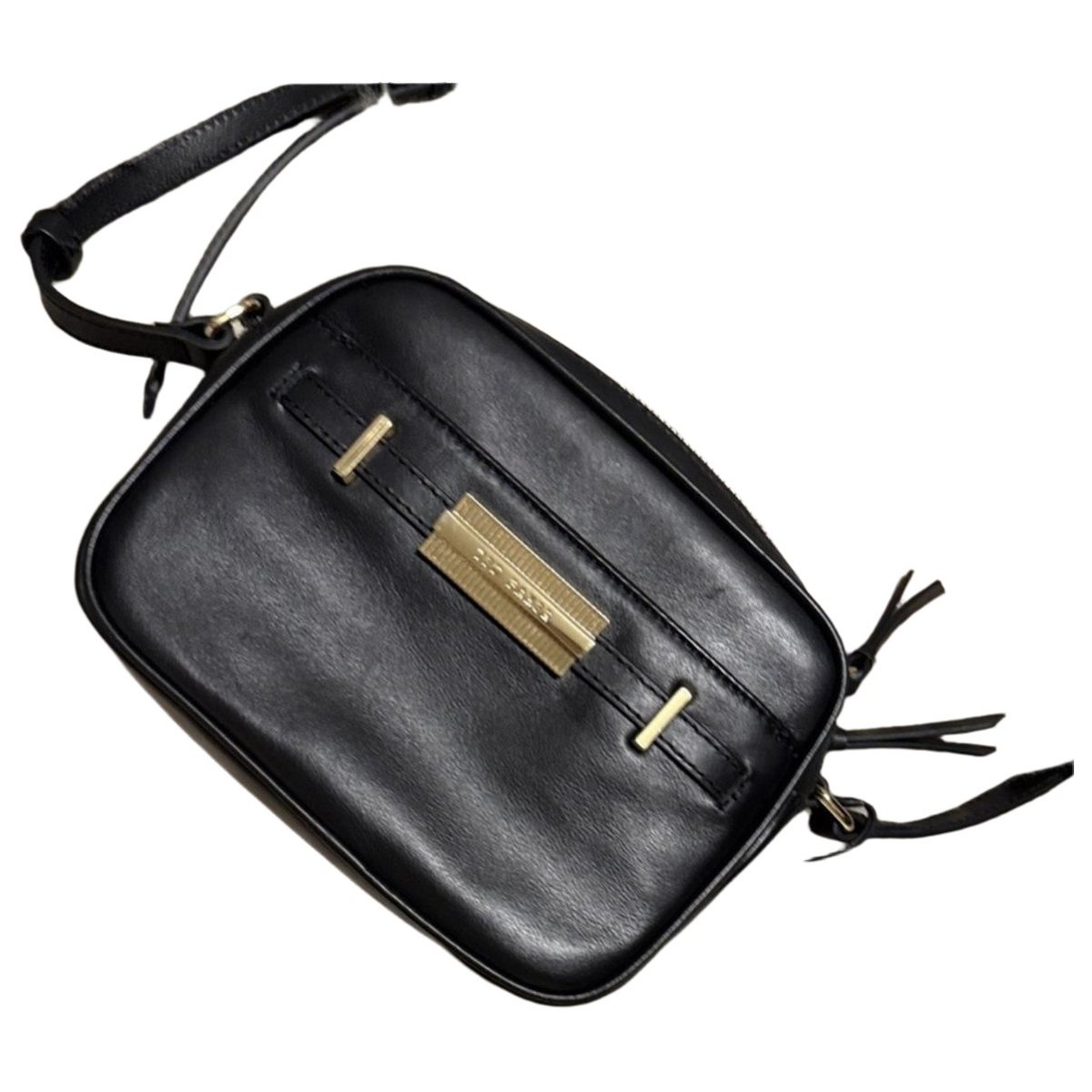 Leather crossbody bag