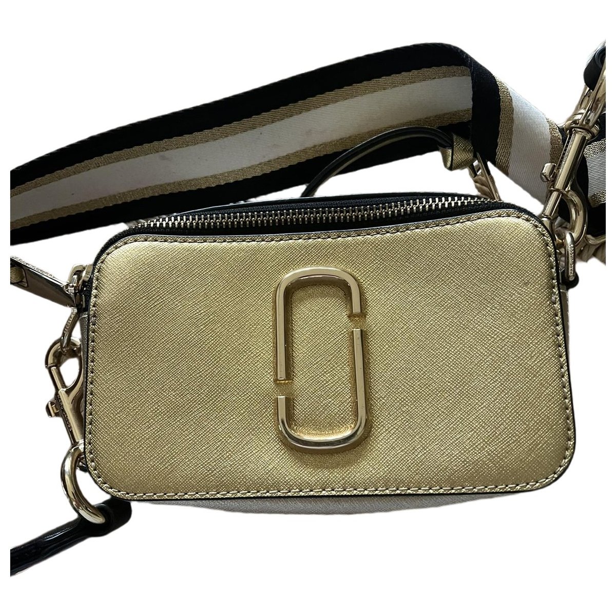 Snapshot leather crossbody bag