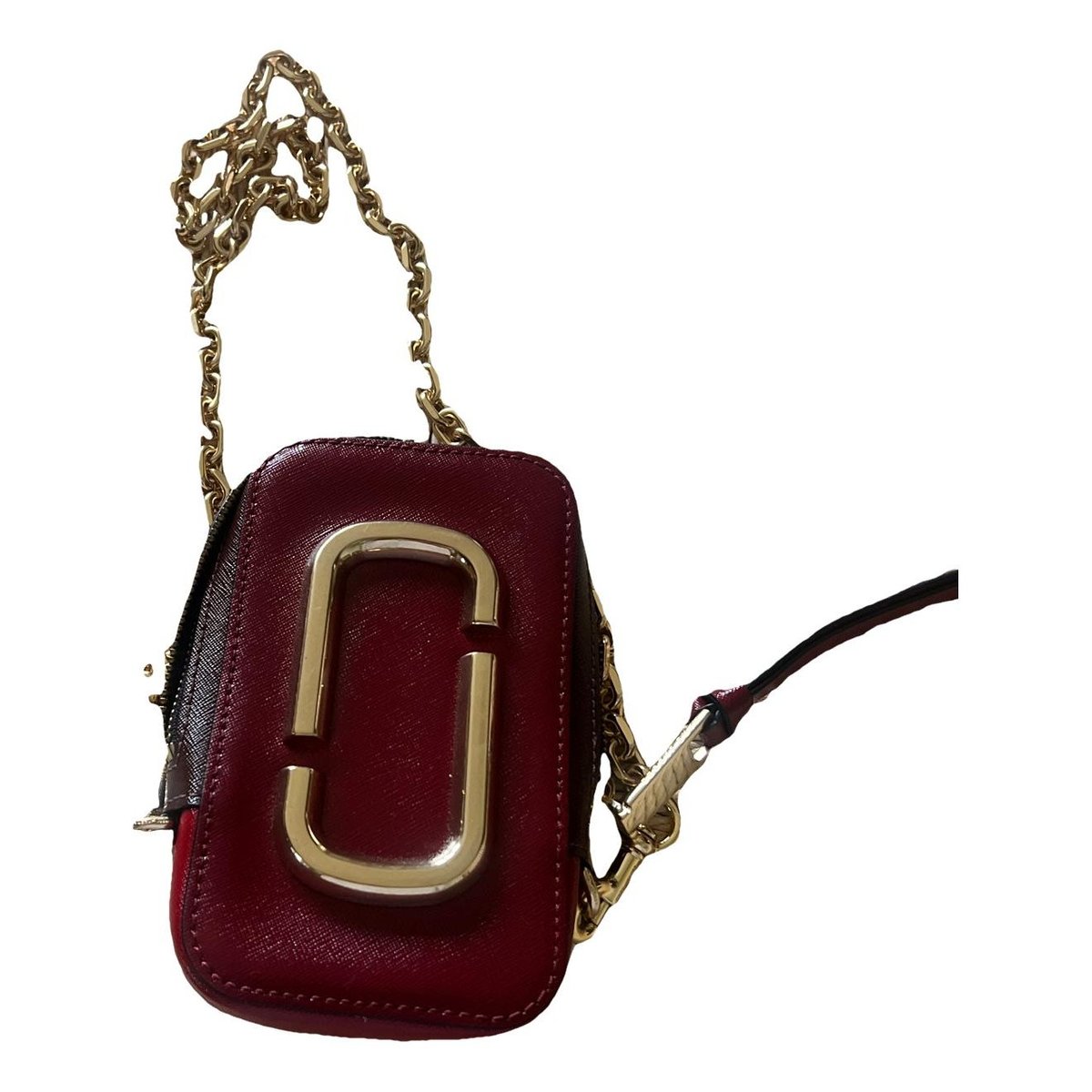 Snapshot leather crossbody bag