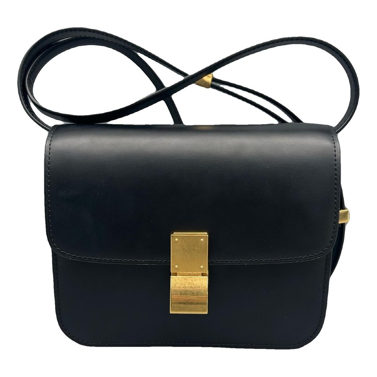 Classic leather crossbody bag