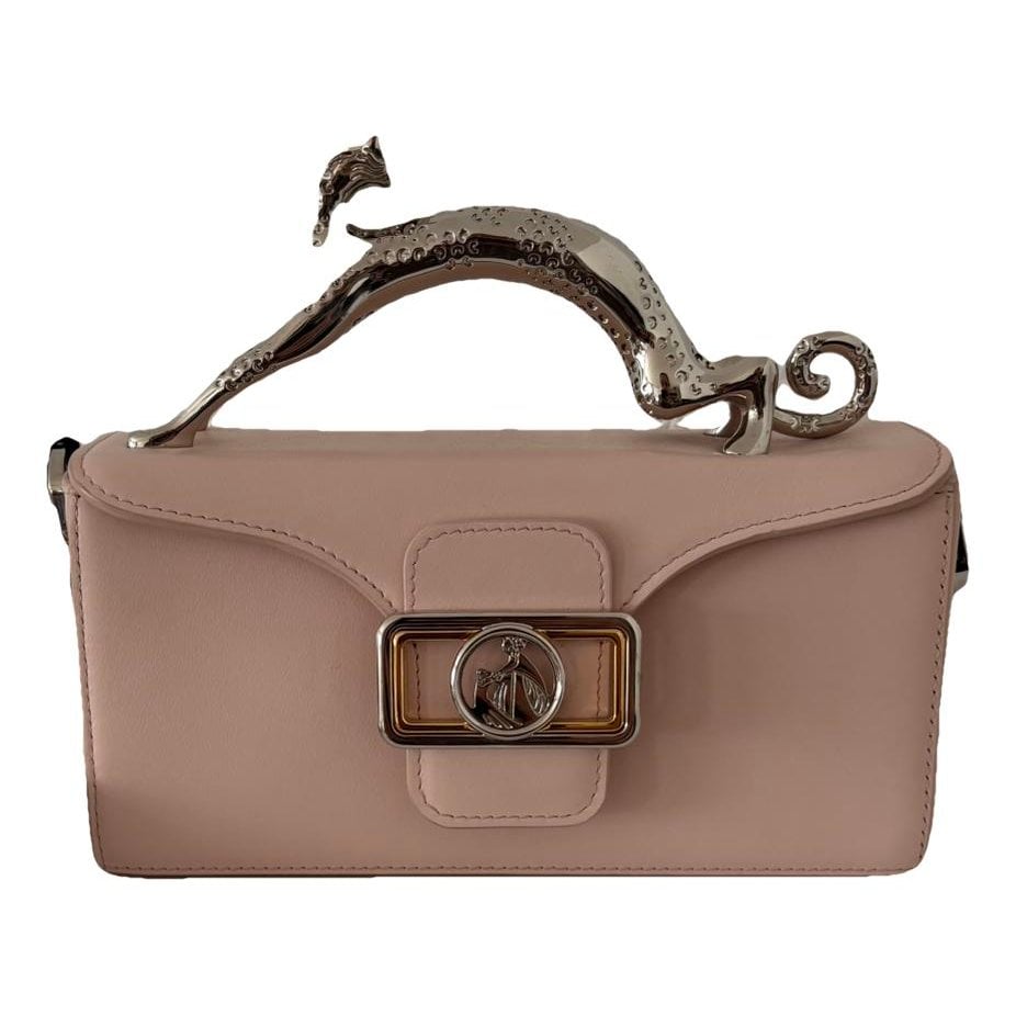 Pencil Chat leather handbag