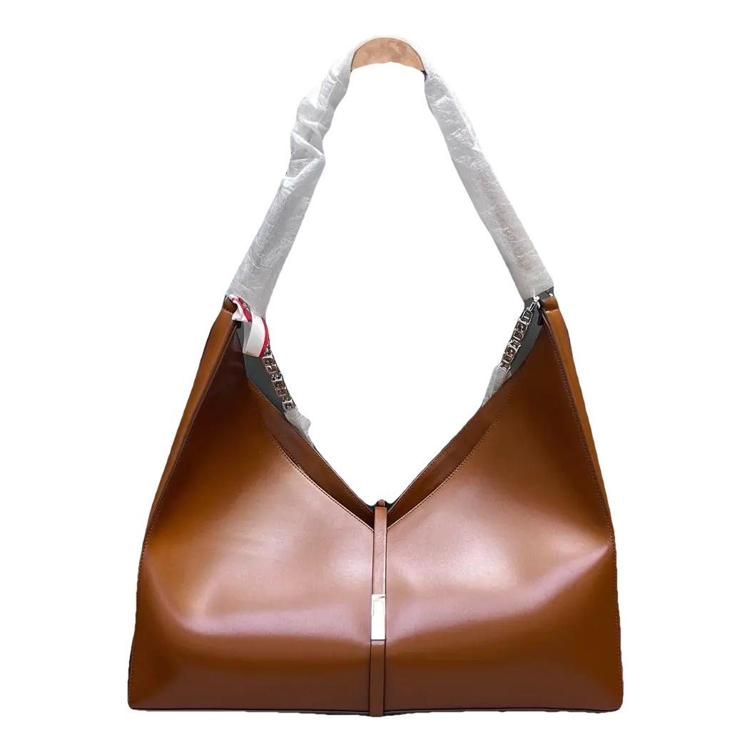 Moon Cut Out leather handbag