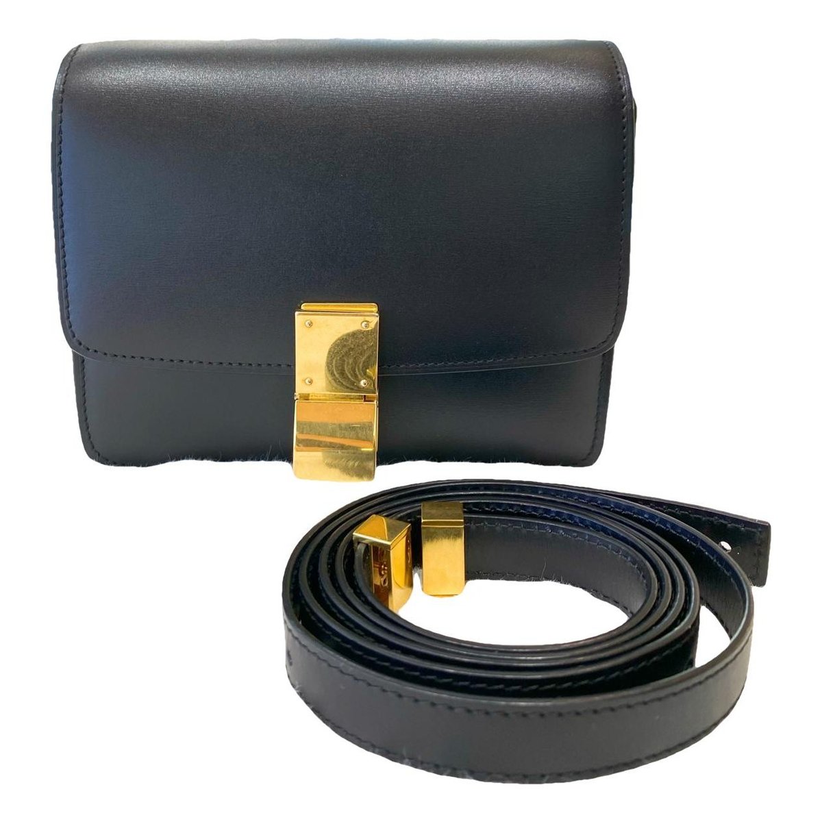 Classic leather handbag