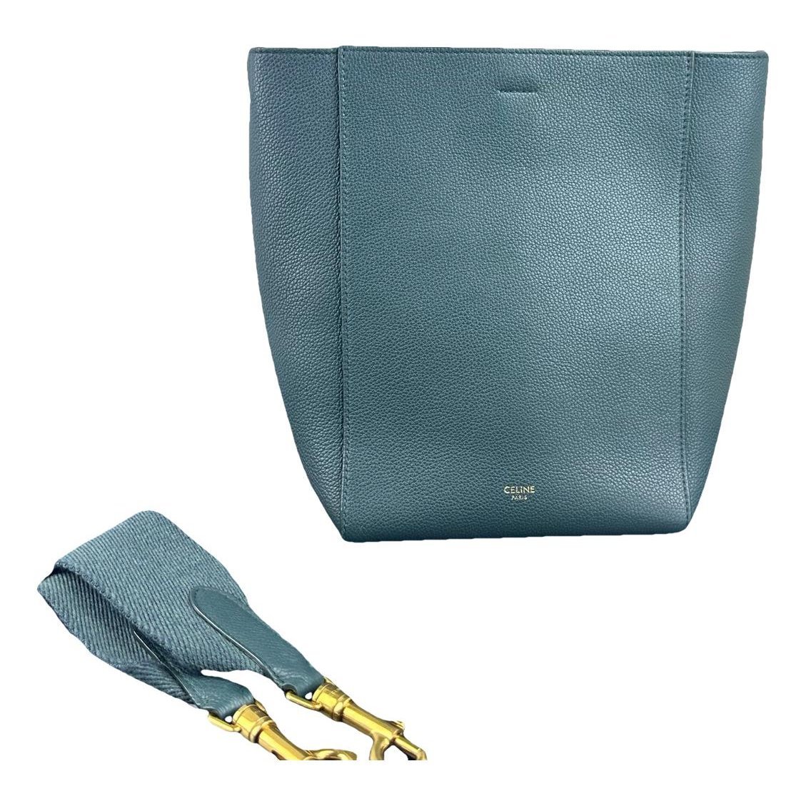 Seau Sangle leather handbag