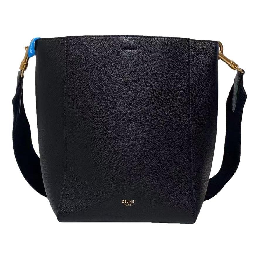 Seau Sangle leather tote