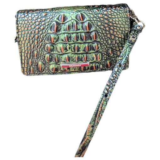 Leather crossbody bag