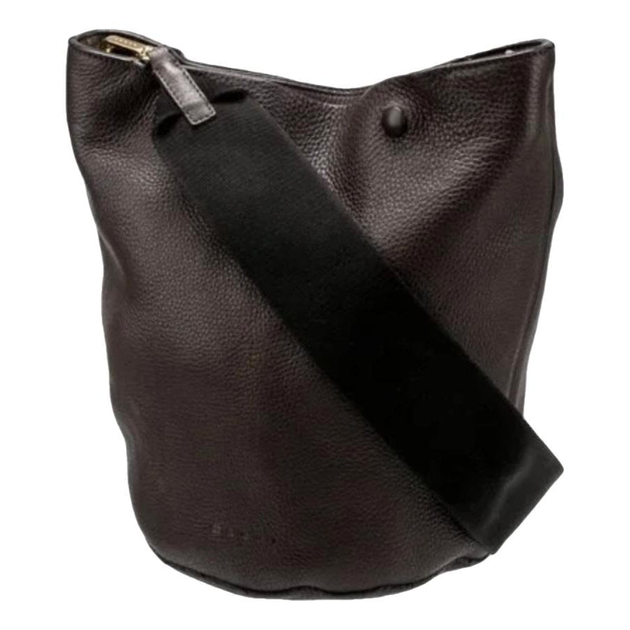 Moon leather handbag