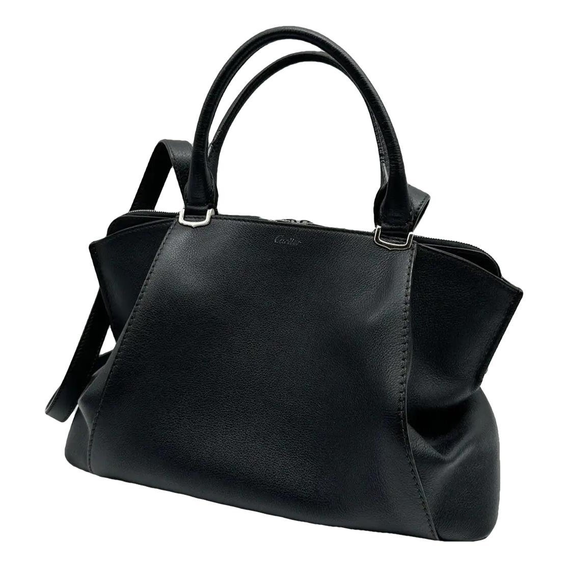 C leather handbag